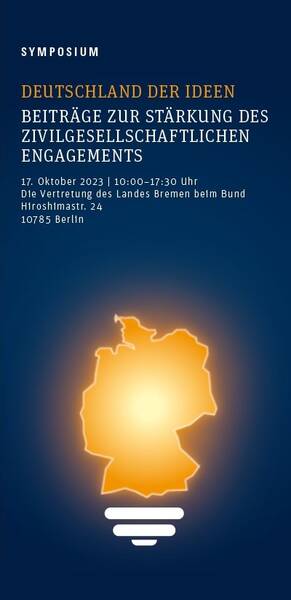 Deutschland der Ideen – Beiträge zur Stärkung des zivilgesellschaftlichen Engagements