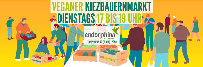 Veganer Kiezbauernmarkt Neukölln