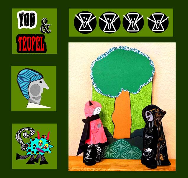 Tod und Teufel - Papiertheater für Erwachsene