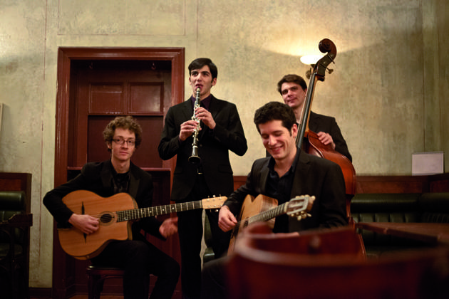 Konzert (Gipsy/Jazz): Tom Dekas Manouche 4tet im Café Tasso