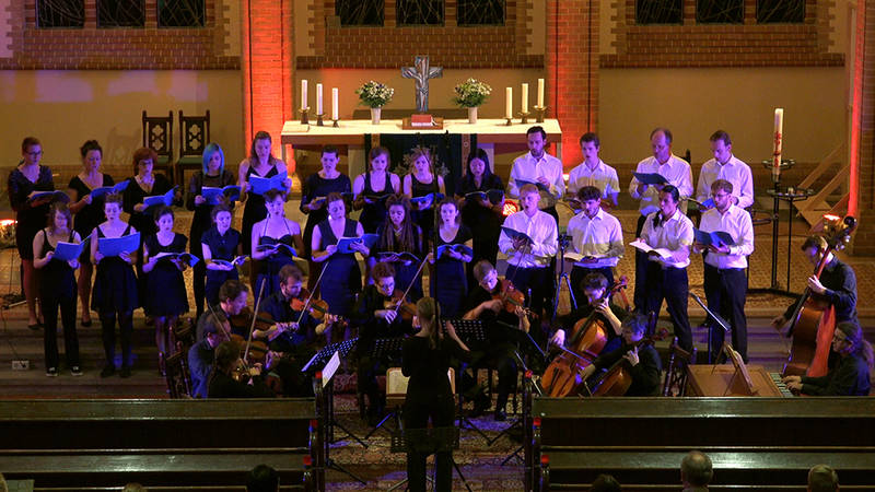Chorprobe des Tonkollektiv HTW
