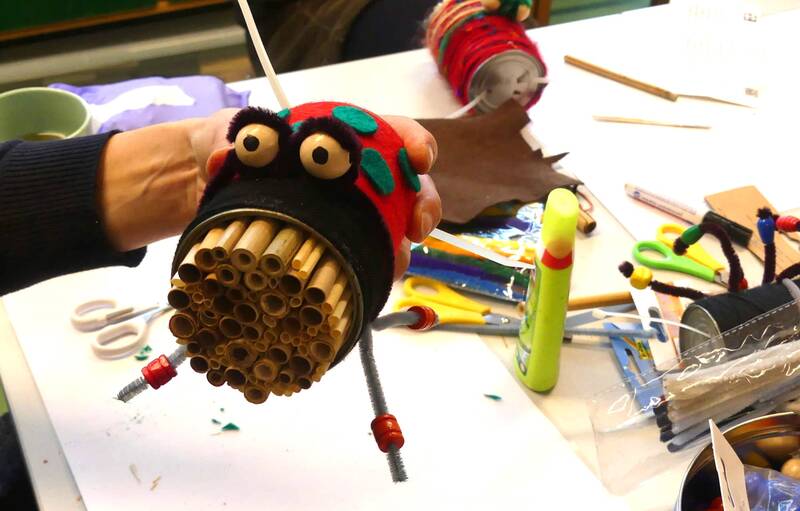 Workshop: Nisthilfen für Wildbienen selber bauen