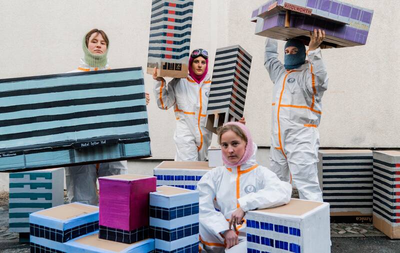 Visiting: Abriss- Abrissstop – Protest Fest: Intervention im Stadtraum 