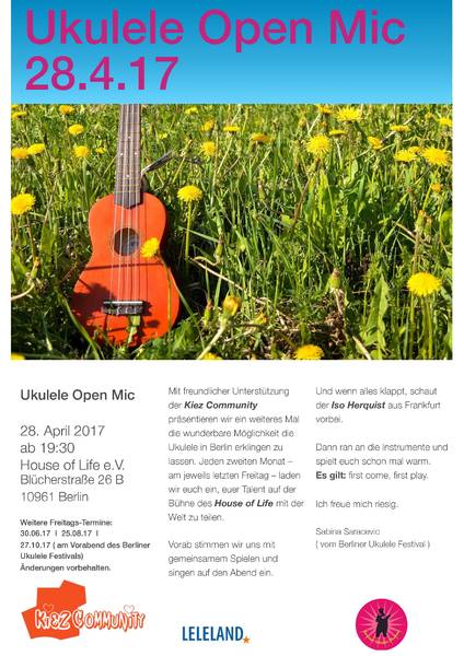 Ukulele Open Mic