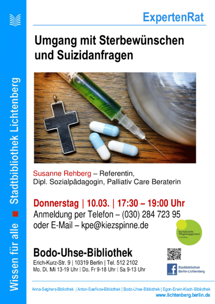 Umgang mit Sterbewünschen und Suizidanfragen