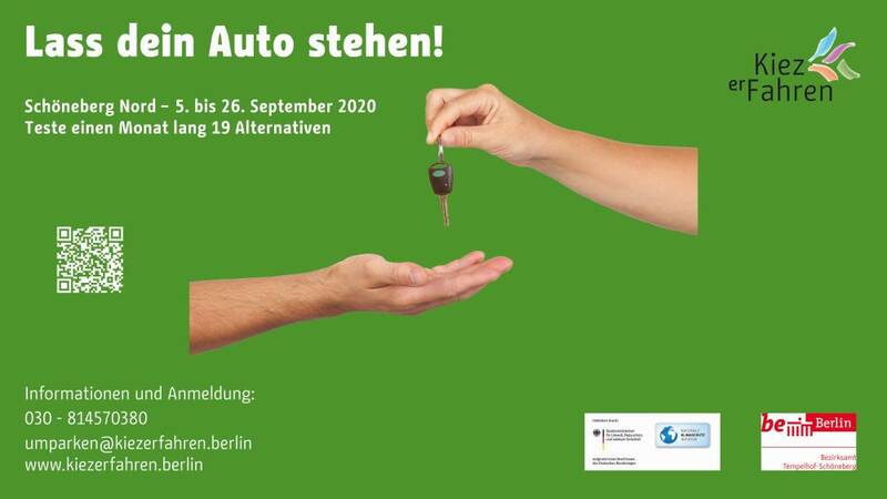 Lass dein Auto stehen! - Umparkerkampagne in Schöneberg Nord