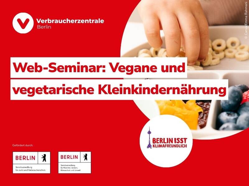 Web-Seminar: Vegane und vegetarische Kleinkindernährung