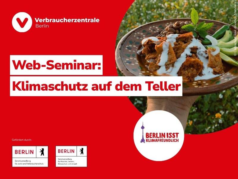 Web-Seminar: Klimaschutz auf dem Teller