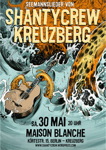 Kräftige Songs in lauer blauer Nacht