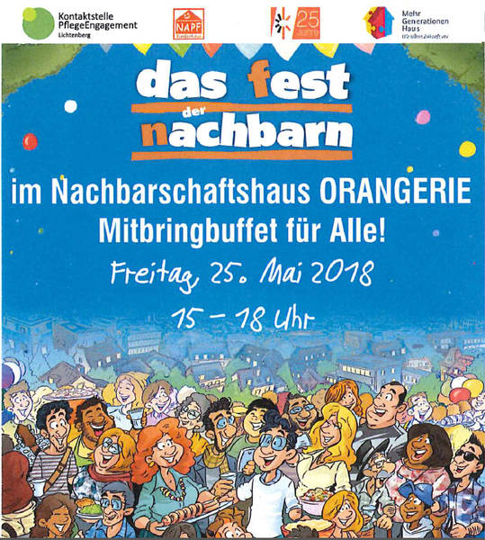 18. Europäisches Fest der Nachbarn