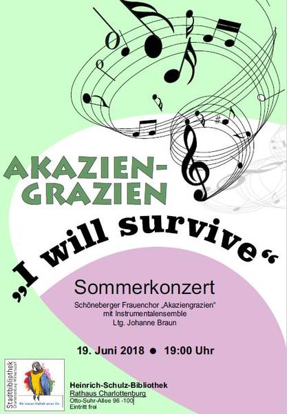 Chorkonzert "I will survive"