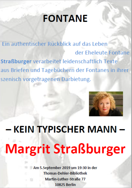FONTANE-- Kein typischer Mann
