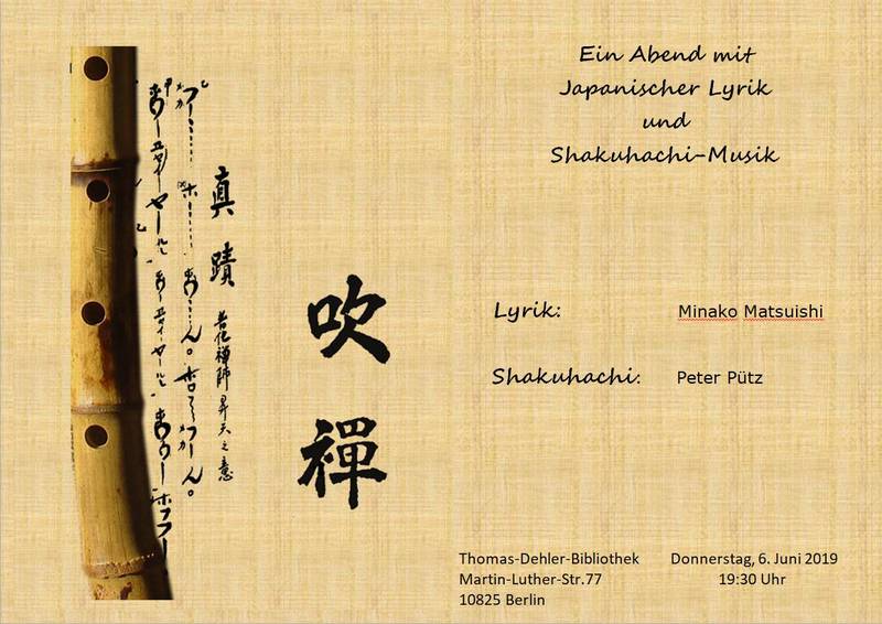 Shakuhachi -- Japanische Lyrik