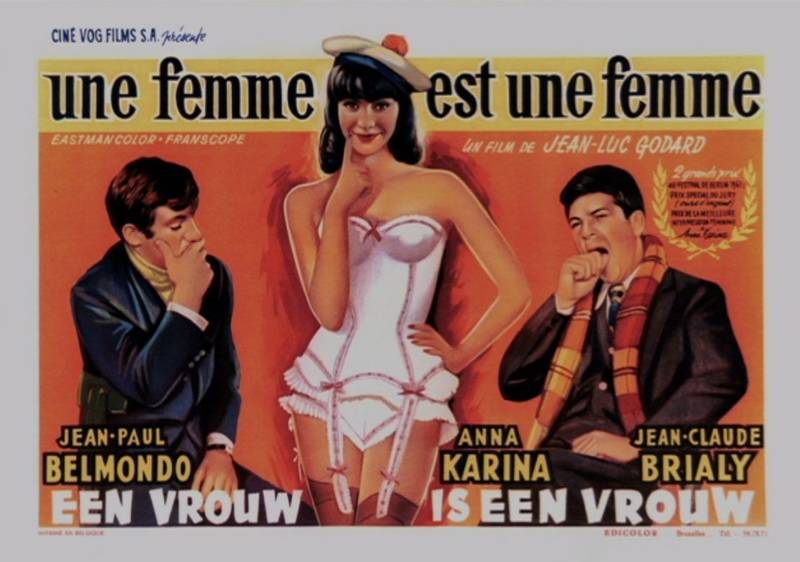 Screening: Une femme est une femme // 1961 // by Jean-Luc Godard