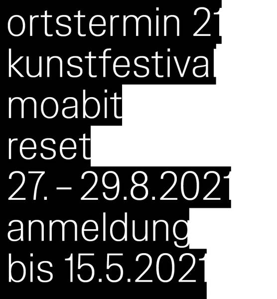 Aufruf zur Teilnahme an Kunstfestival Ortstermin 21