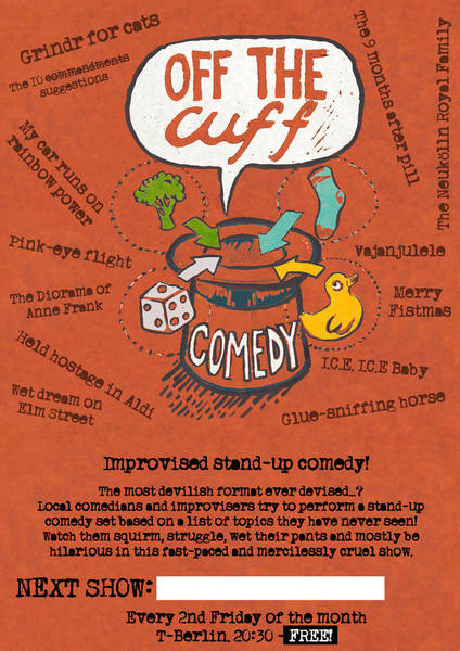 Off The Cuff Comedy - Improvised stand-up comedy show