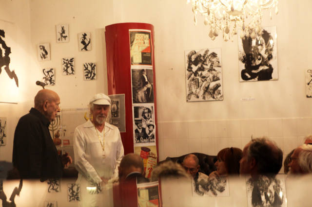 Finissage der Ausstellung von URS JAEGGI mit Urs Jaeggi + Alain Jadot + Bianca Döring