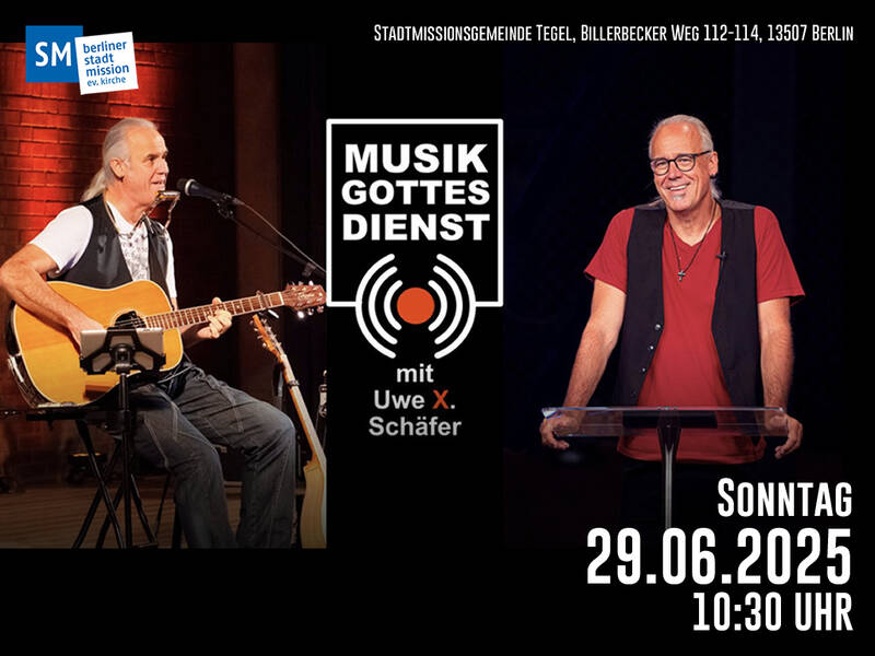 Benefits-Konzert-Gottesdienst gegen Kinderprostitution mit Uwe Schäfer
