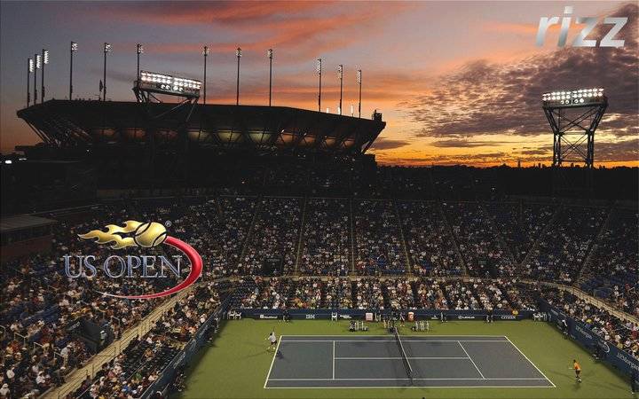 Final US Open on big screen in Berlin Kreuzberg