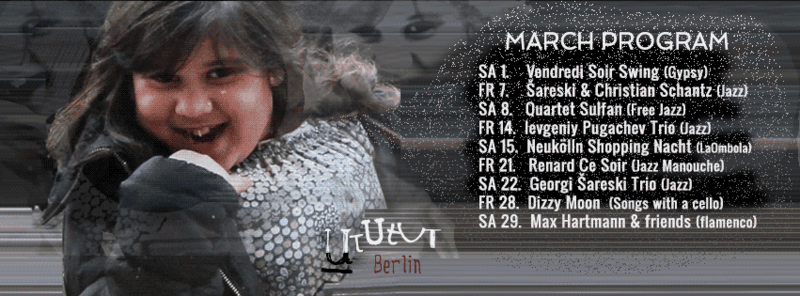 JAZZ Manouche: Renard Ce Soir - live and free at Ututut, Weserstasse 53, Neukölln