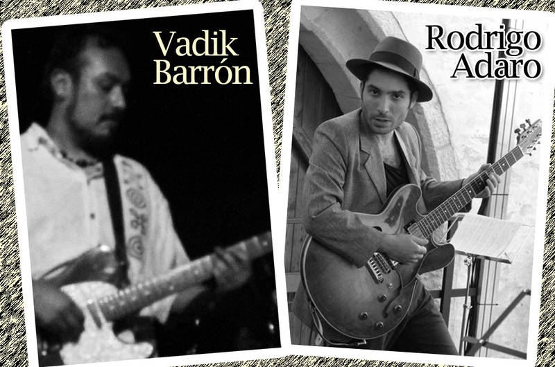 Vadik Barron & Rodrigo Adaro in der Blume