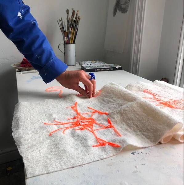 Workshop "Textile Erinnerungen – gemeinsam gestalten" mit der Künstlerin Varvara Keidan Shavrova