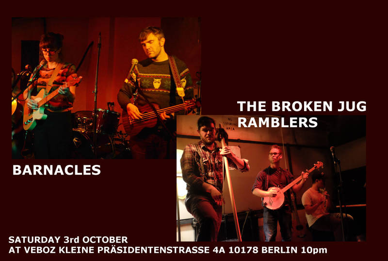 Barnacles + The Broken Jug Ramblers at VEBOZ