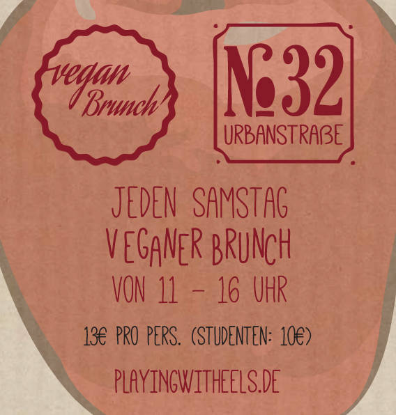 Gratis-Getränk zu 'Brunch: vegan & bio'