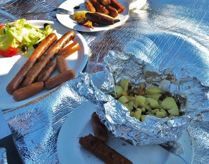 Vegan grillen auf dem ehemaligen Tempelhofer Flughafen