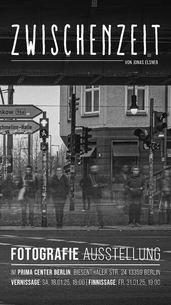 Ausstellungseröffnung: Zwischenzeit SW-Fotografien von Jonas Elsner