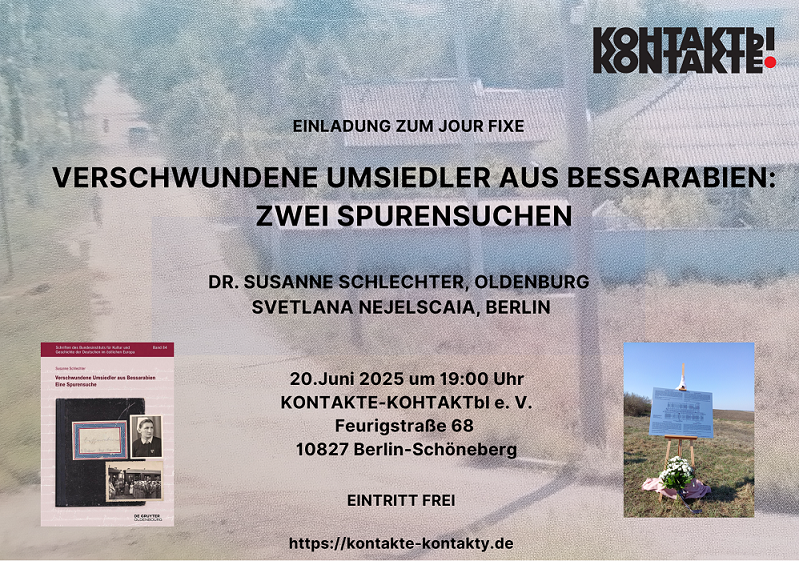 Verschwundene Umsiedler aus Bessarabien: Zwei Spurensuchen