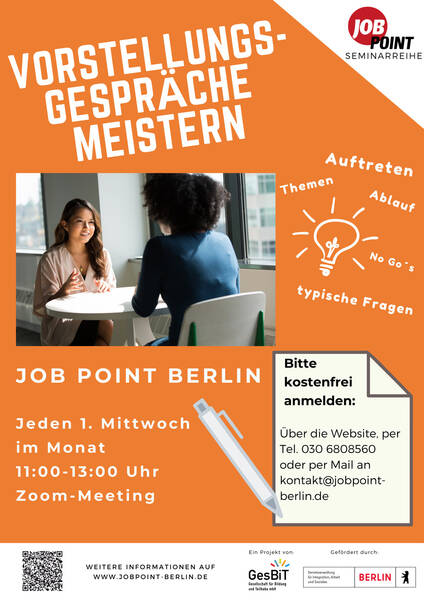 Online: Vorstellungsgespräche meistern