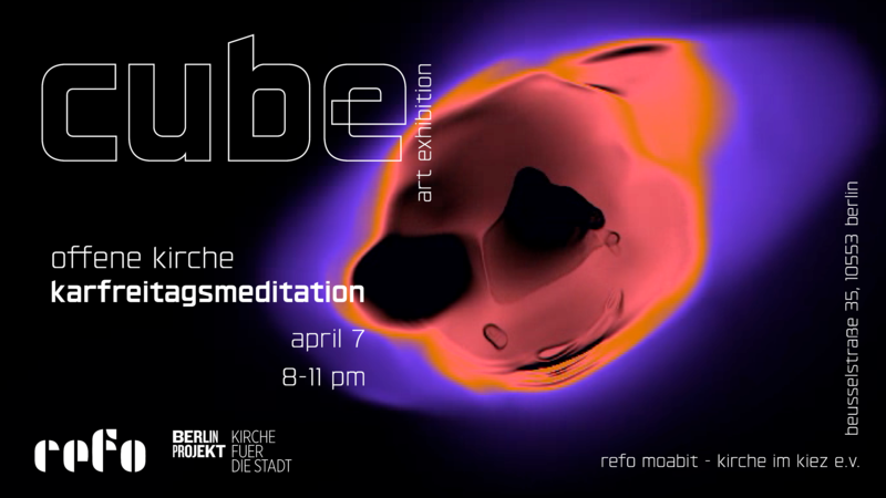 Karfreitags-Installation | Cube | Offene Kirche 