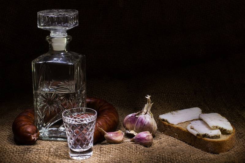 Dat is typisch Osteuropa: Essen wie beim Vati ohne Wodka-Flasche