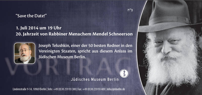 Ein Rebbe für die Welt