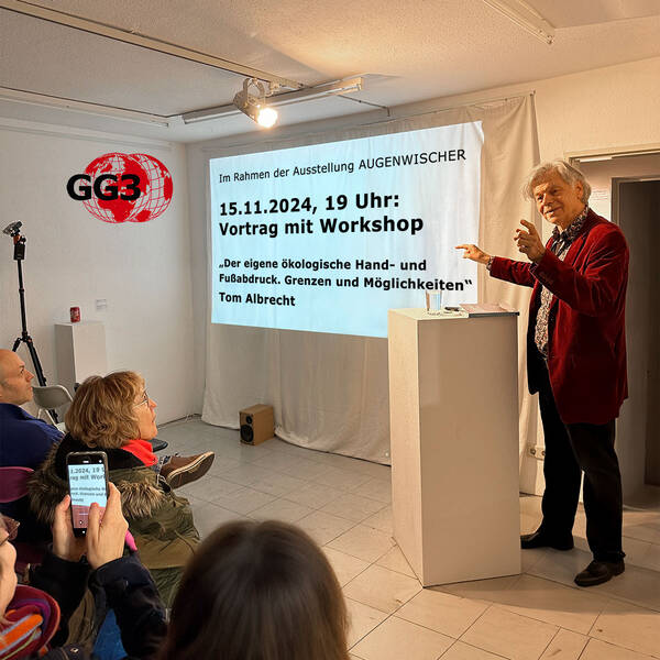 Vortrag mit Workshop: Der eigene ökologische Hand- und Fußabdruck. Grenzen und Möglichkeiten