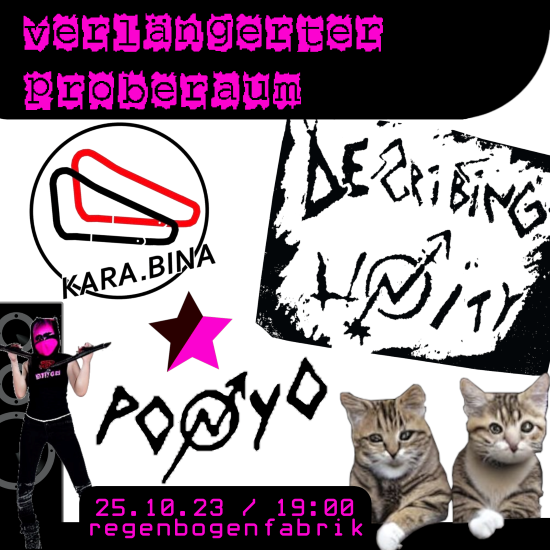 "Verlängerter Proberaum" - im RegenbogenKino