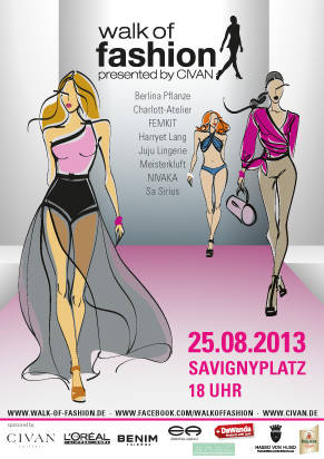Walk of Fashion 2013 am Savignyplatz