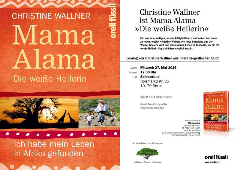 Lesung DDr. Christine Wallner / Mama Alama