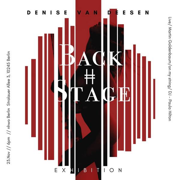 Finnissage Foto-Ausstellung BACK#STAGE mit live Musik