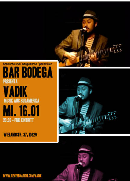 Vadik, Latin American Music in Bar Bodega