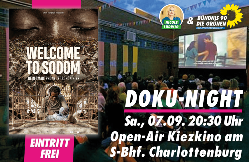 Doku-Night: "Welcome to Sodom" im Open-Air Kino am Bhf. Charlottenburg