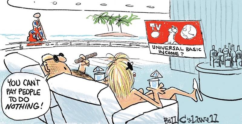 Grundeinkommen läuft