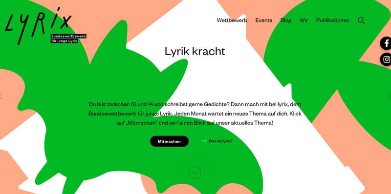 Lyrik-Werkstatt für Jugendliche