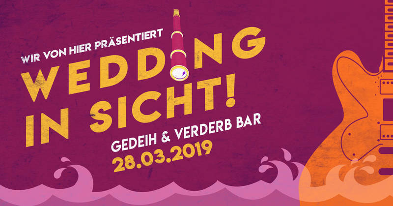 Wedding in Sicht! Einfach.Hiersein Konzert