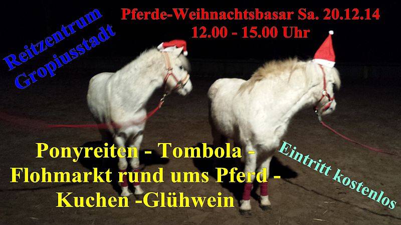 Pferde-Weihnachtsbasar