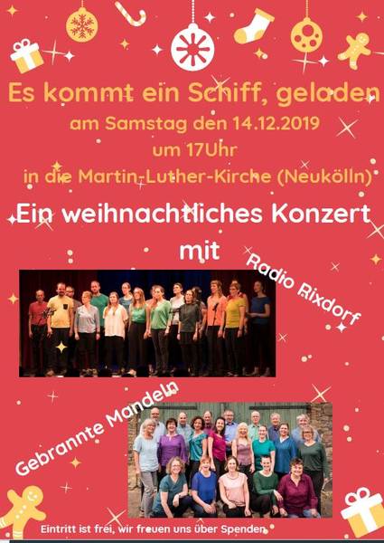 Es kommt ein Schiff, geladen (Chor-Doppelkonzert)