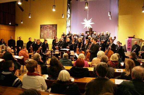 Weihnachtskonzert mit Musik von Händel, Mozart und Schubert