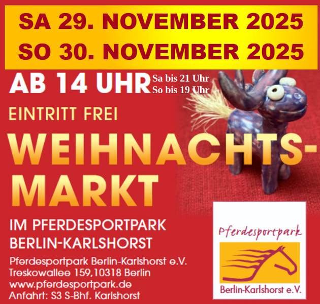 Karlshorster Weihnachtsmarkt 2025