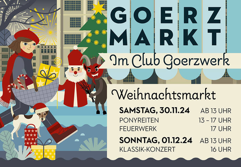 Weihnachtsmarkt im Club Goerzwerk